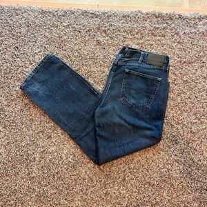 Men’s Lee blue jeans regular straight leg 36x32